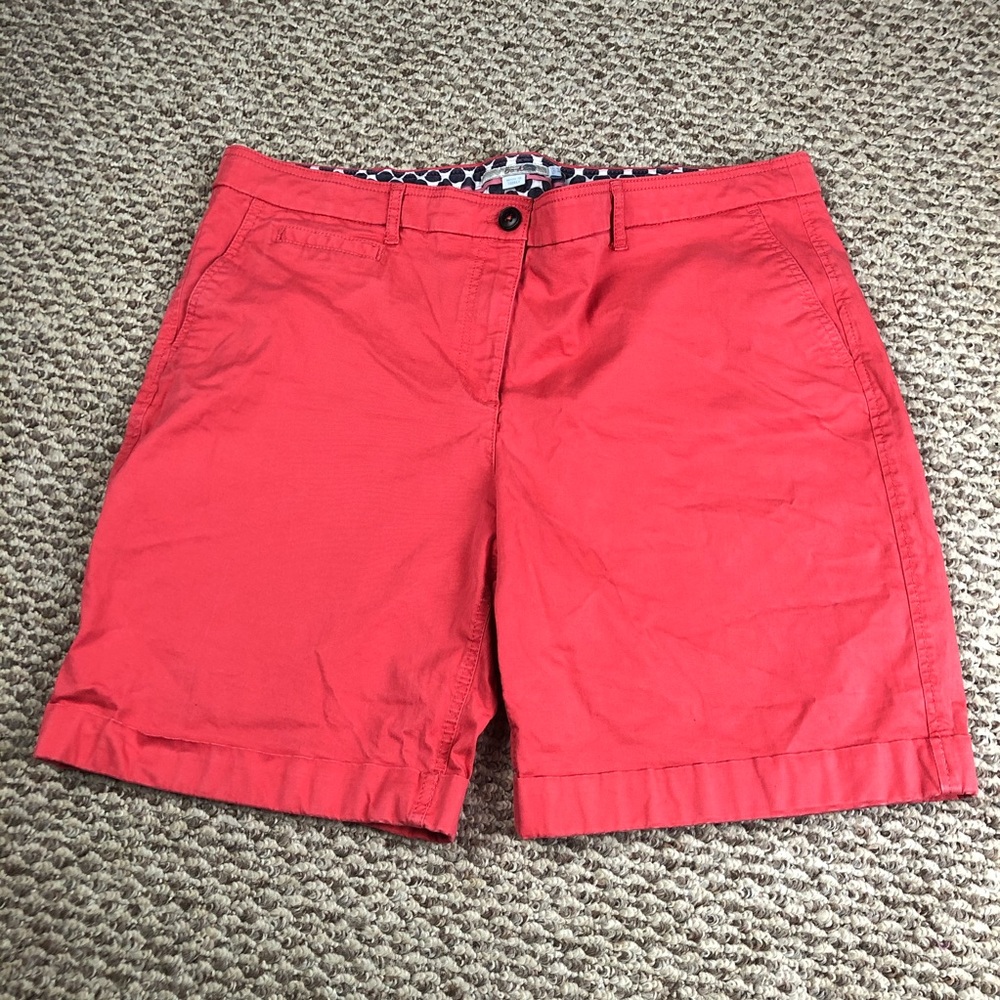 SOLD Boden Coral Shorts Size 14